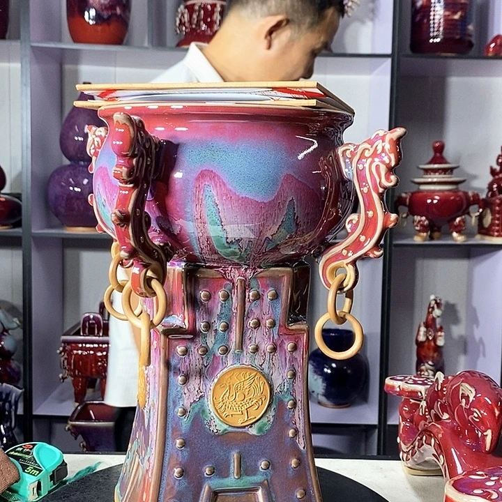 瓷片中国神垕精品钧瓷