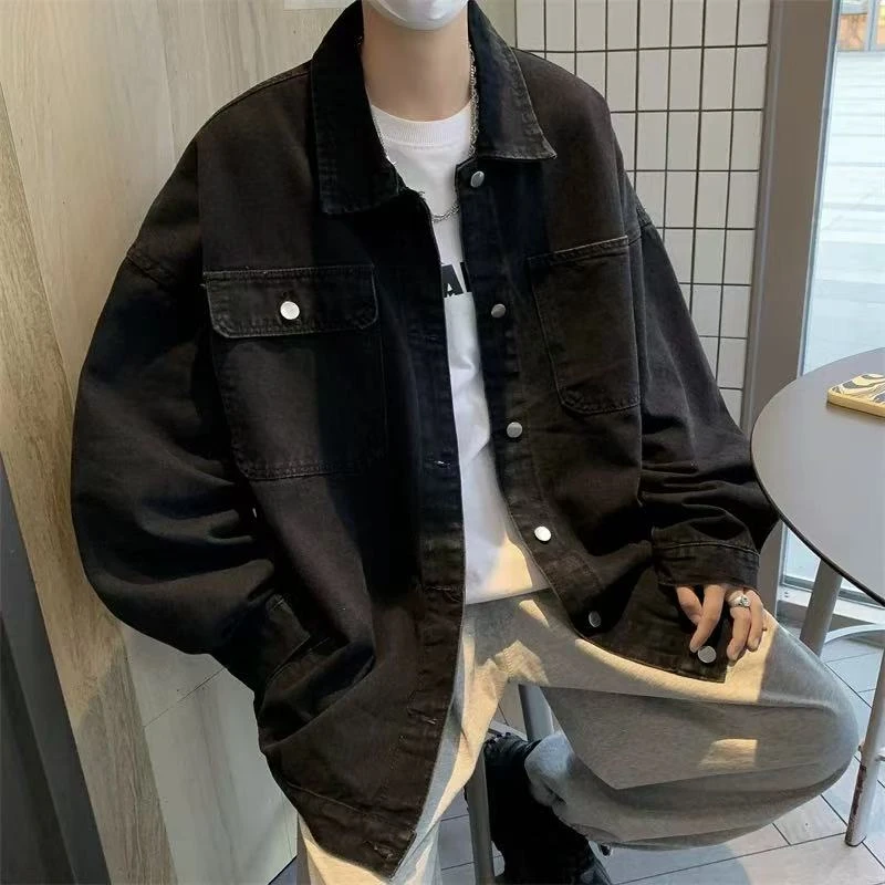 10001青少年潮牌百搭牛仔外套