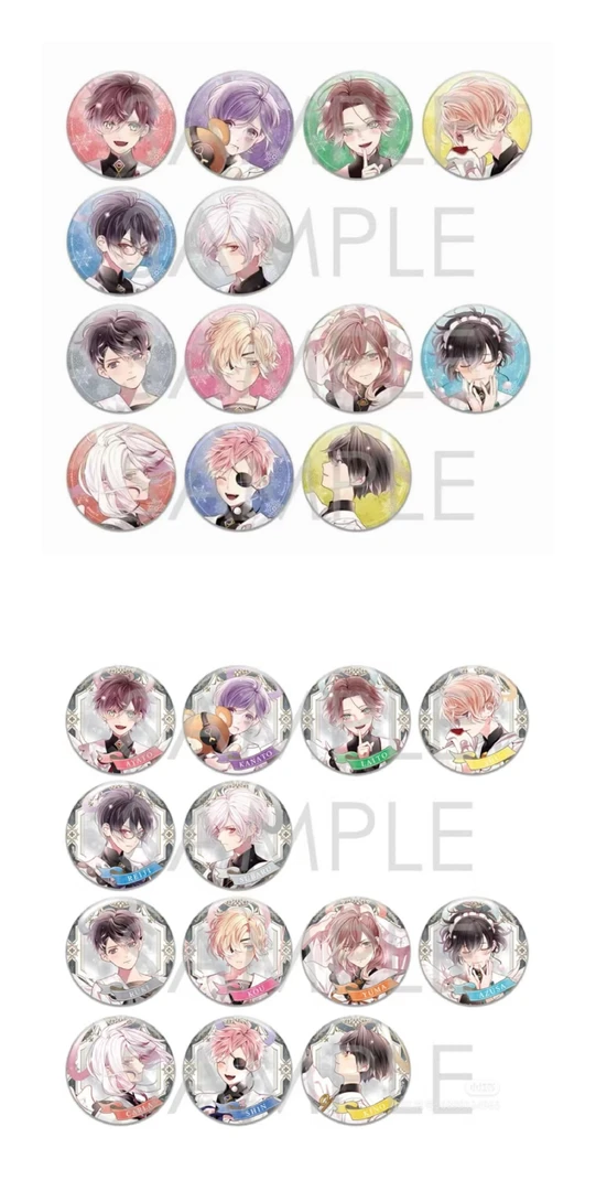 【拆盒】魔鬼恋人 千年天使幼年闪吧唧 徽章盲盒 直播代拆