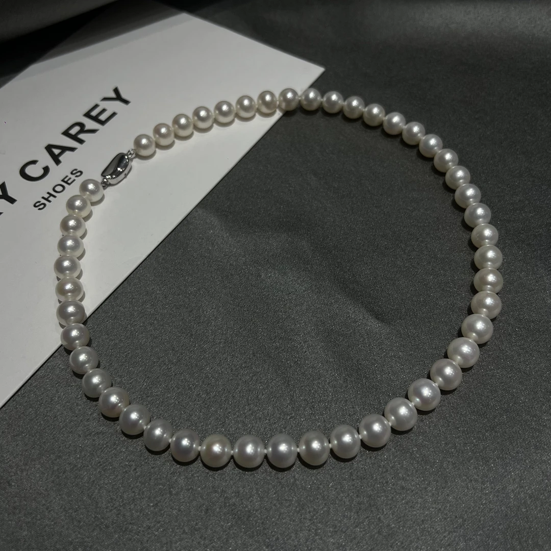 天然无核珍珠项链实卡10.5-11.5mm