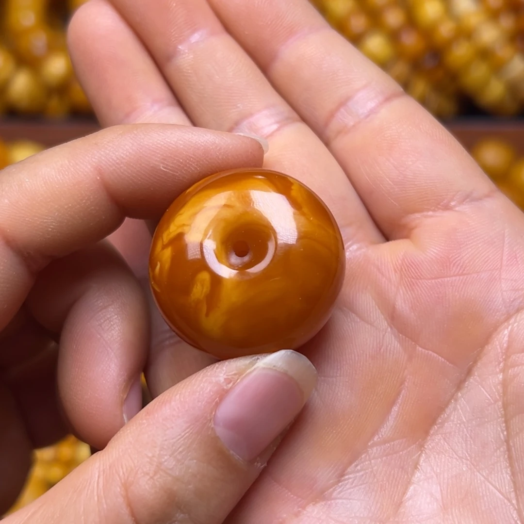 蜜蜡未镶嵌吊坠(不含链)