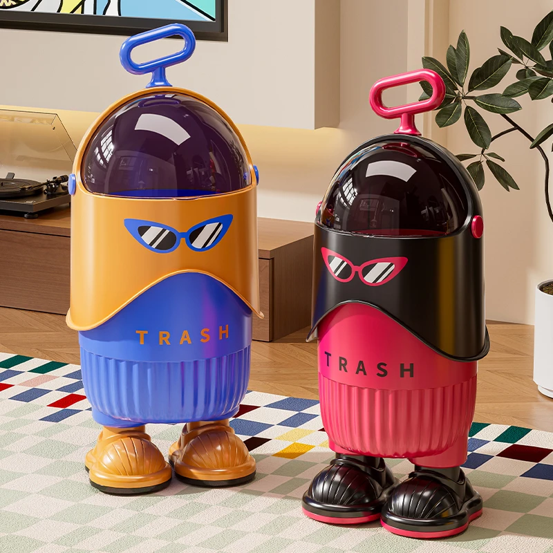 垃圾桶家用客厅卧室厨房卫生间厕所大容量高颜值可爱创意新款带盖