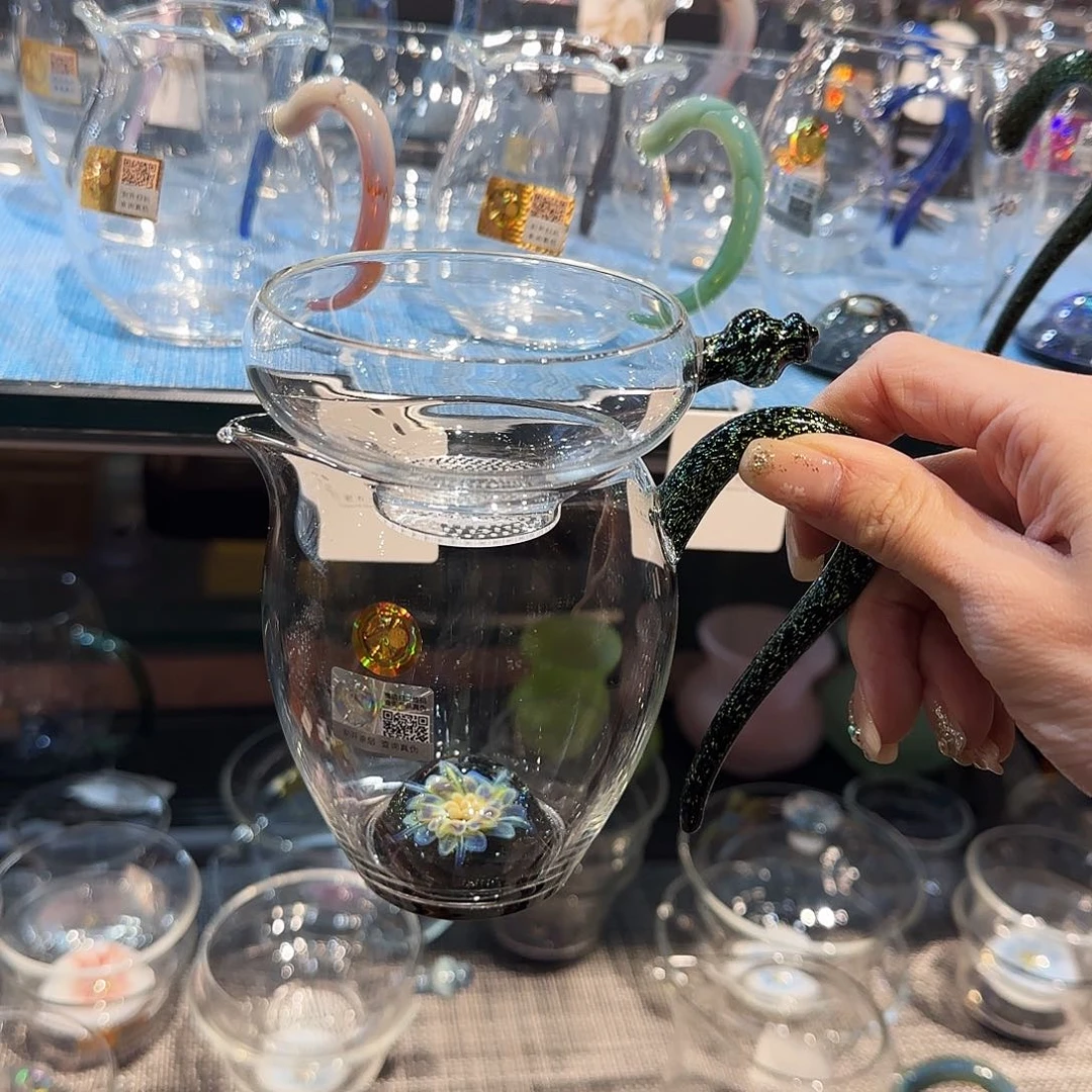 用***3星悦怡然雅青+黑金凤珠茶漏/