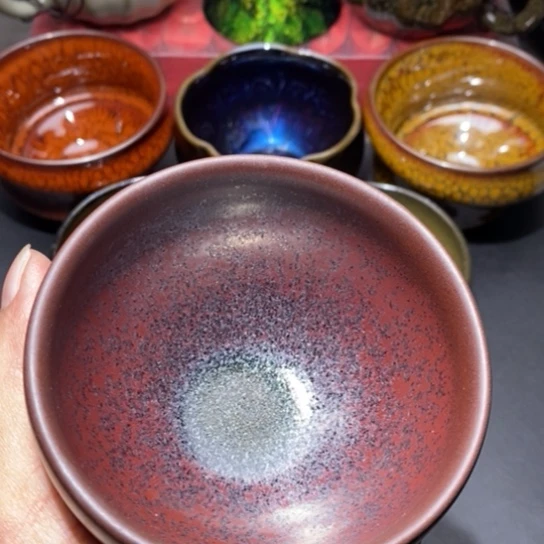 茶盏建盏主人杯茶壶盖碗品茗杯