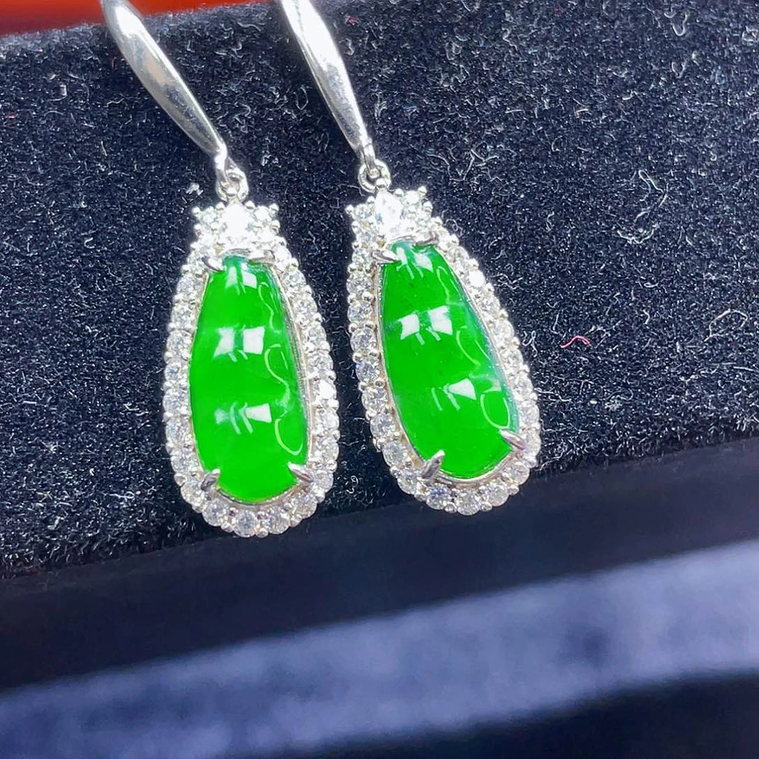 翡翠颈饰银S925镶嵌20，