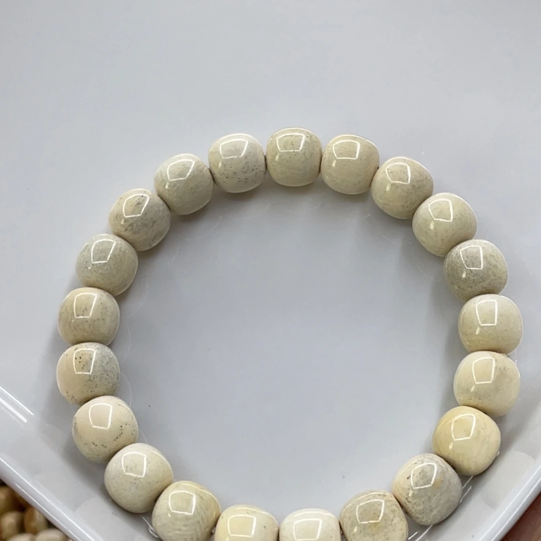 猛犸象牙手串/手链/手镯10✖️9水墨满天星