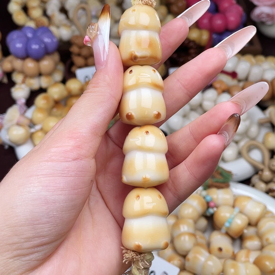 吊坠白玉菩提成品c