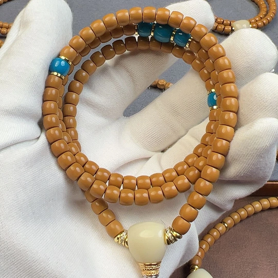 手串/手链橄榄核橄榄核尖老挝直切脖挂6.7