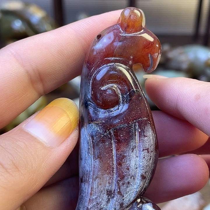 未镶嵌和田玉（糖玉）挂件