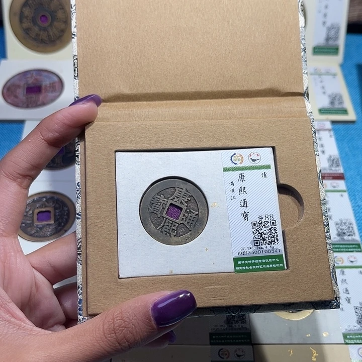 铜福宝康熙通宝0541