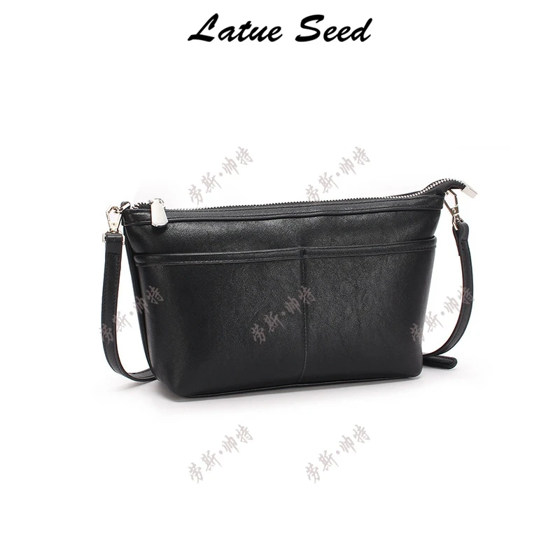 【A719·双开门】新品百搭简约单肩休闲时尚气质ins BK女包21762