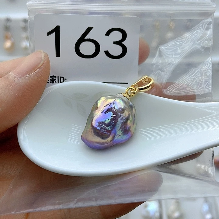 淡水珍珠颈饰银S925镶嵌