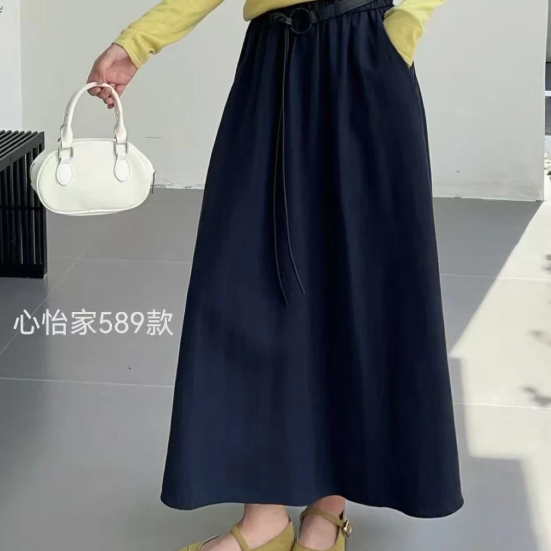 秋冬时尚高腰气质显瘦半身裙