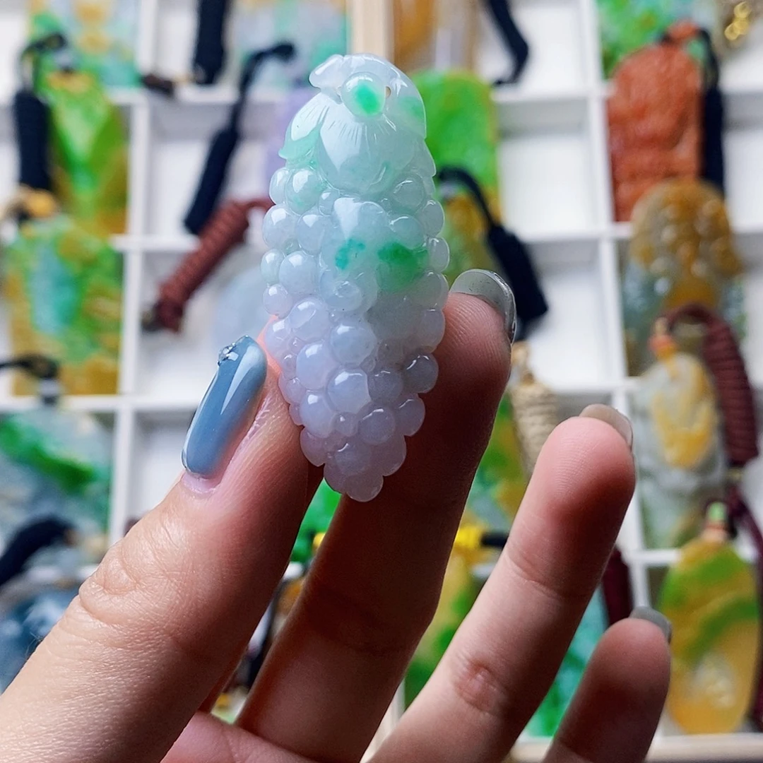 翡翠未镶嵌颈饰翡翠A货