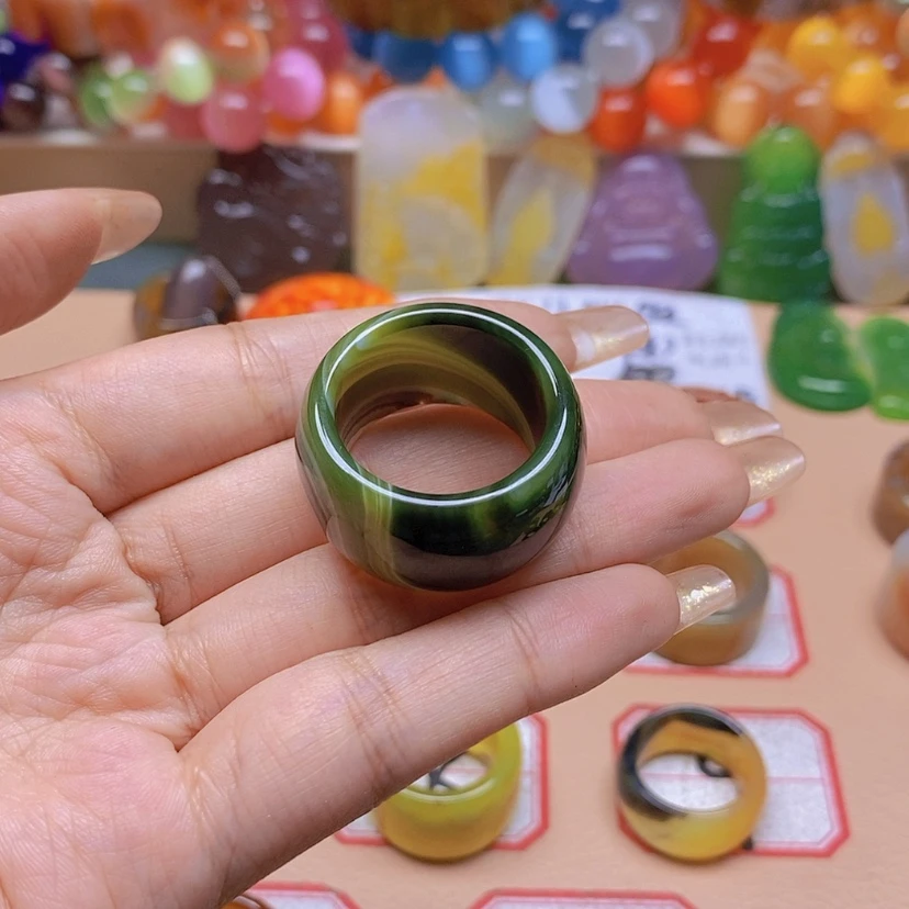 【闪购商品】玛瑙/玉髓颈饰未镶嵌喜****）