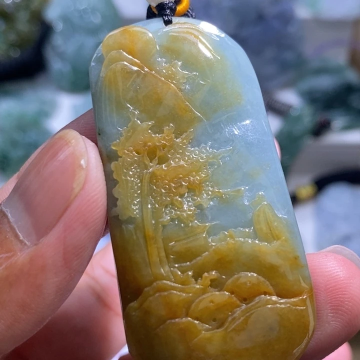 【闪购商品】翡翠未镶嵌颈饰111111111111