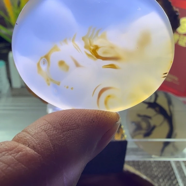 玛瑙/玉髓未镶嵌巴玉玛瑙象形