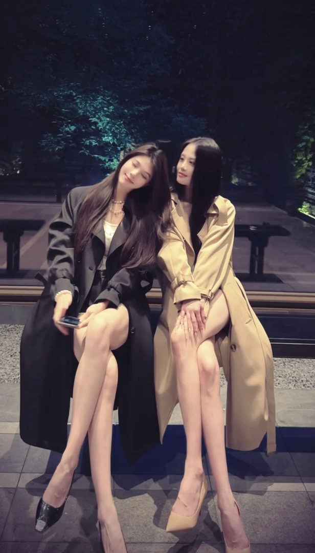 【秋天落叶】风衣外套女到脚踝2025新款早春秋超长款英伦气质大衣