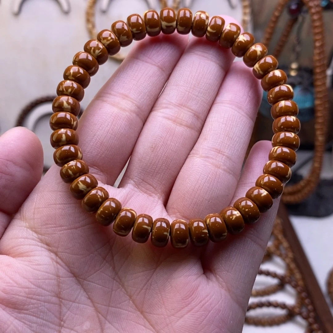 手串紫金鼠当****记精工鼠尖纯肉黄金甲火焰纹85精品
