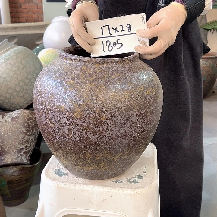 正品口17高28花盆……