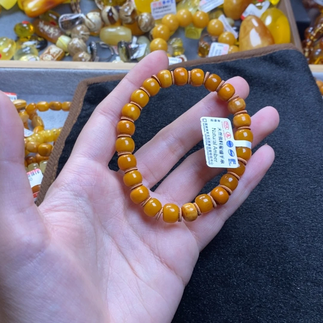 琥珀未镶嵌裸石蜜蜡