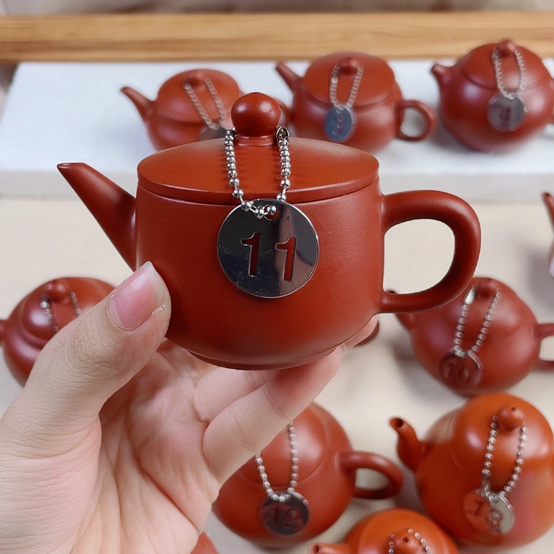 潮州朱泥壶手拉汉瓦100