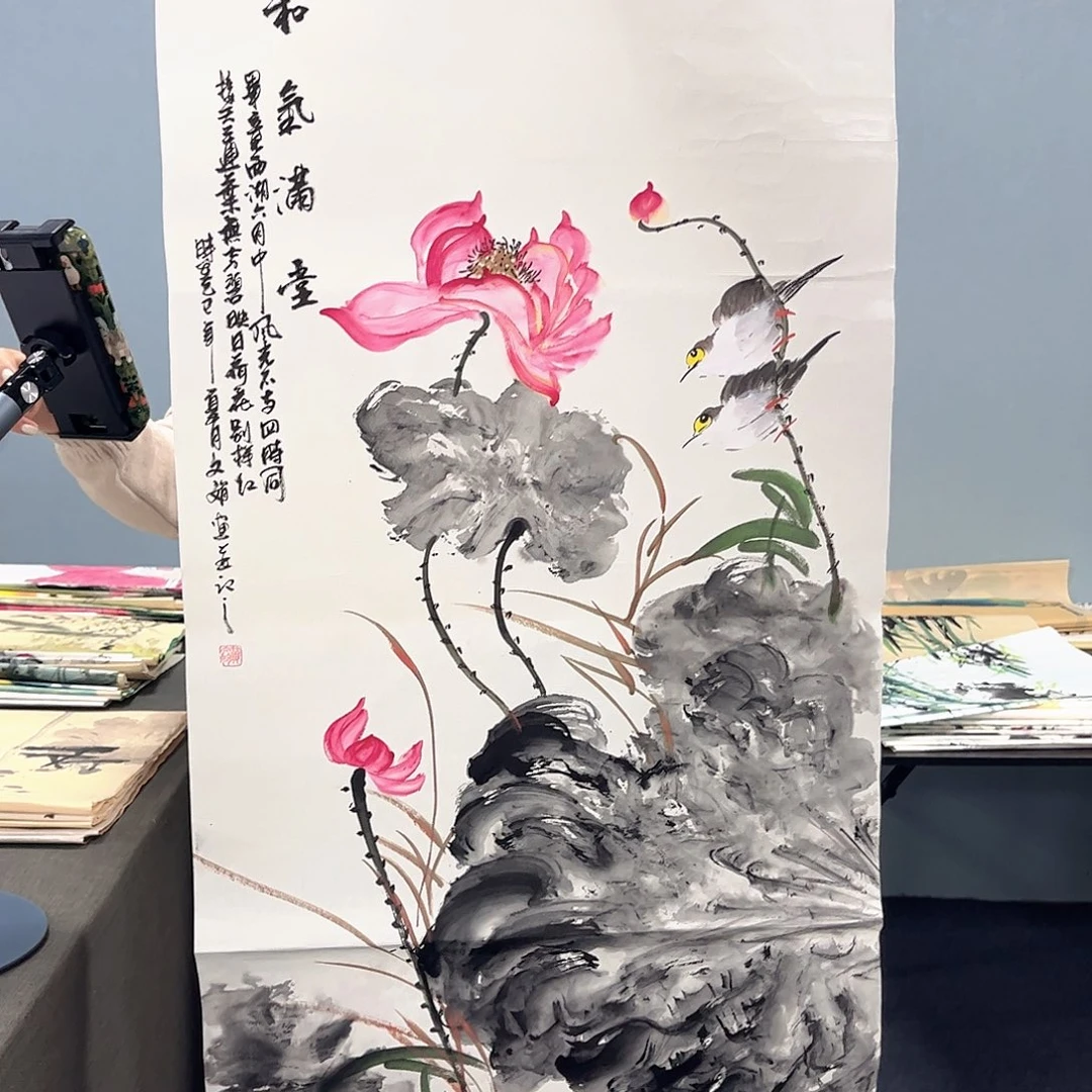 国画国画老师作品