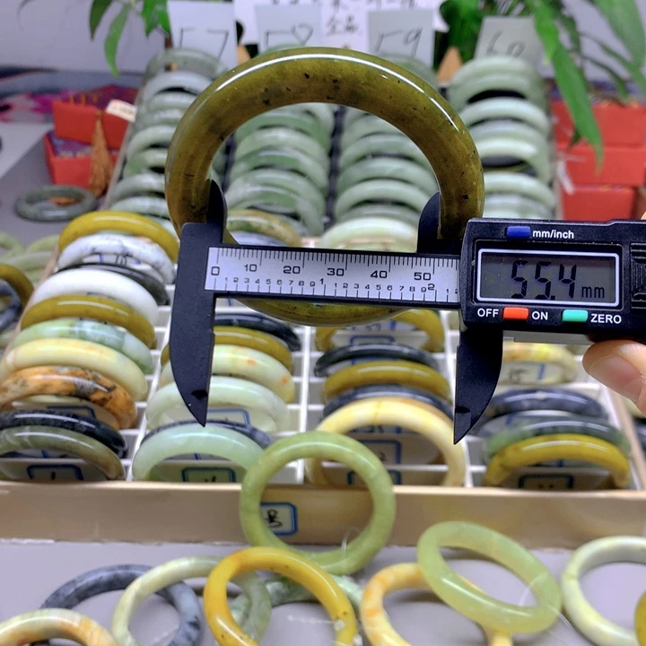 蛇纹石玉合金手镯34