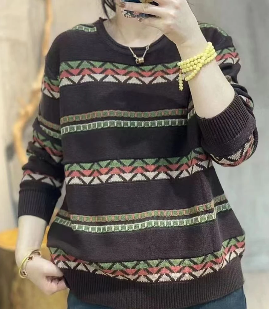 女士百搭休闲毛衫 1132 -A135