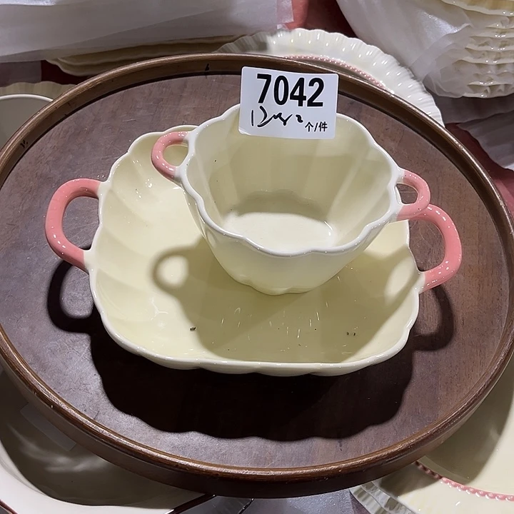 搪瓷微瑕外贸餐具7042