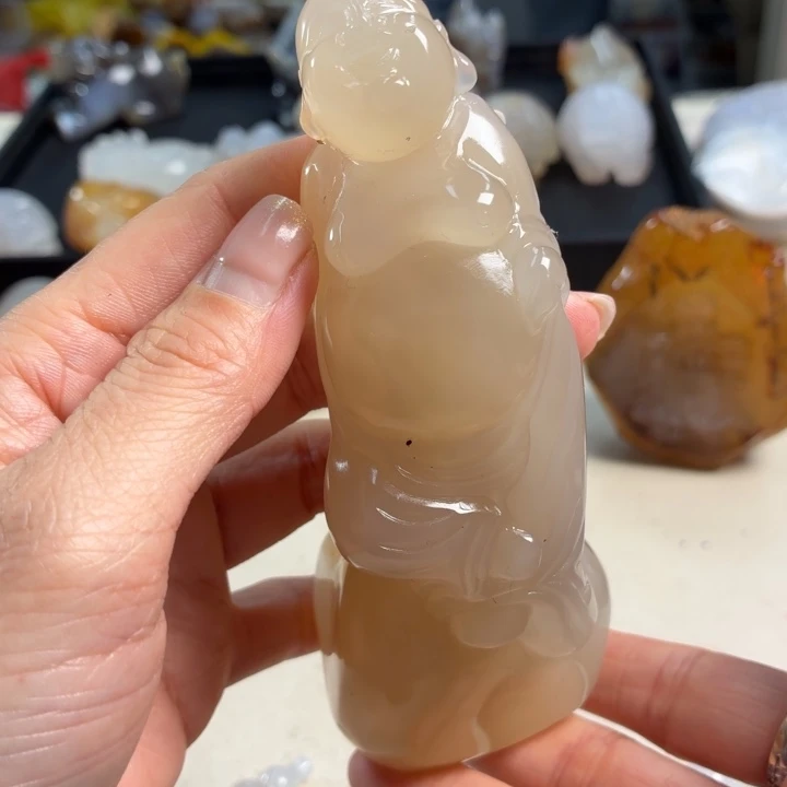 玛瑙/玉髓未镶嵌吊坠(不含链)