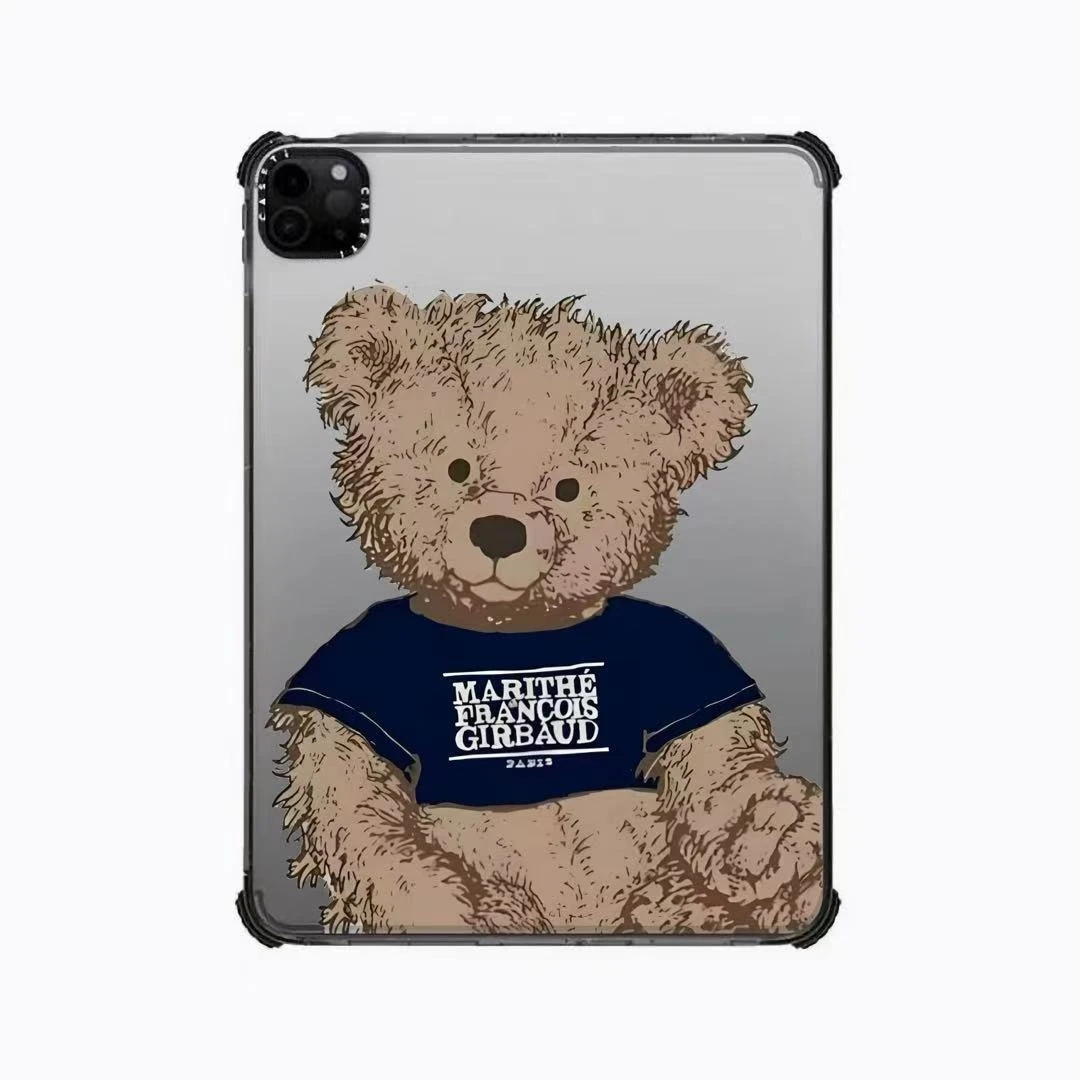 CASETi联名MARITHE丹宁牛仔小熊适用苹果iPad Pro12.9寸平板电脑m