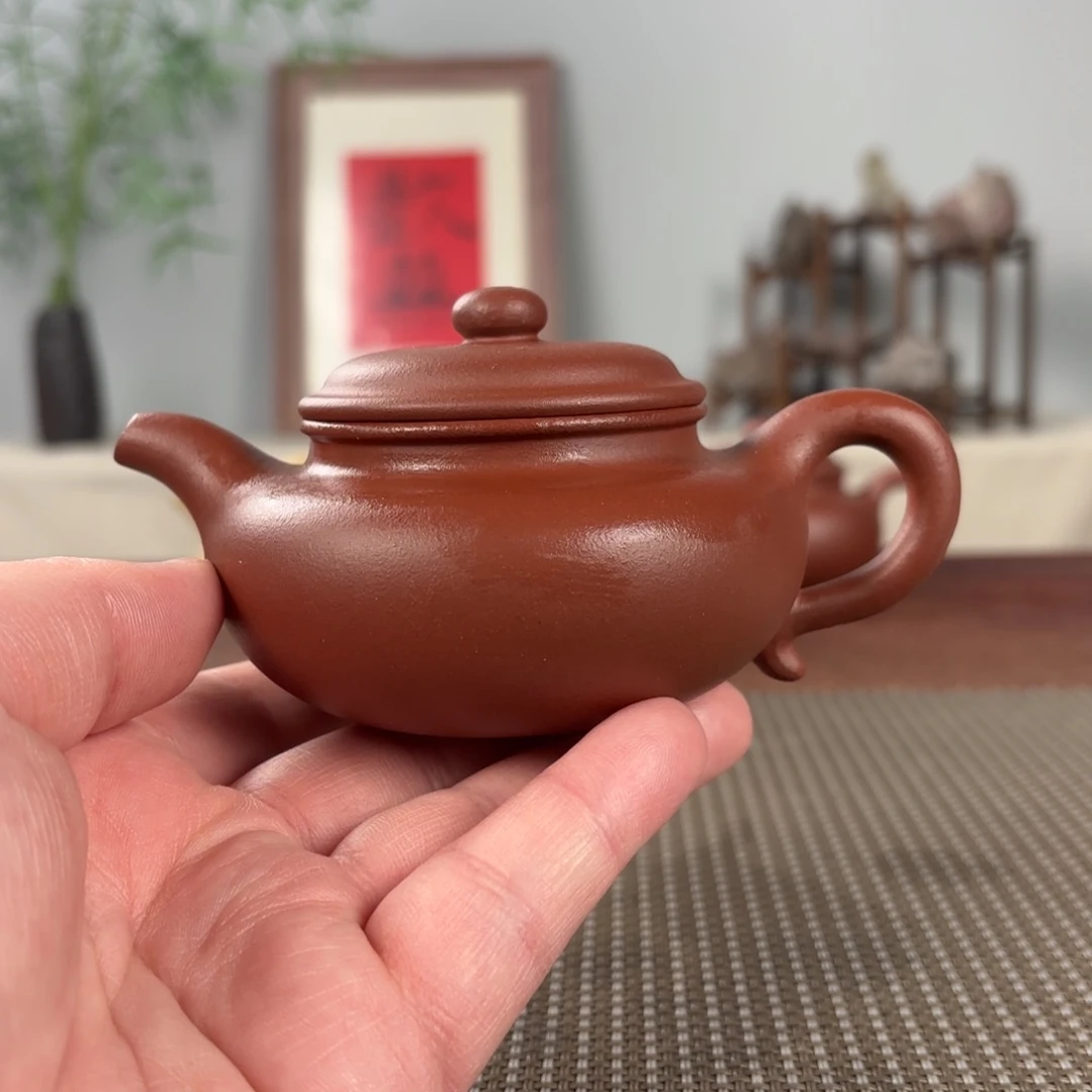 紫砂茶壶黄龙山原矿紫砂壶