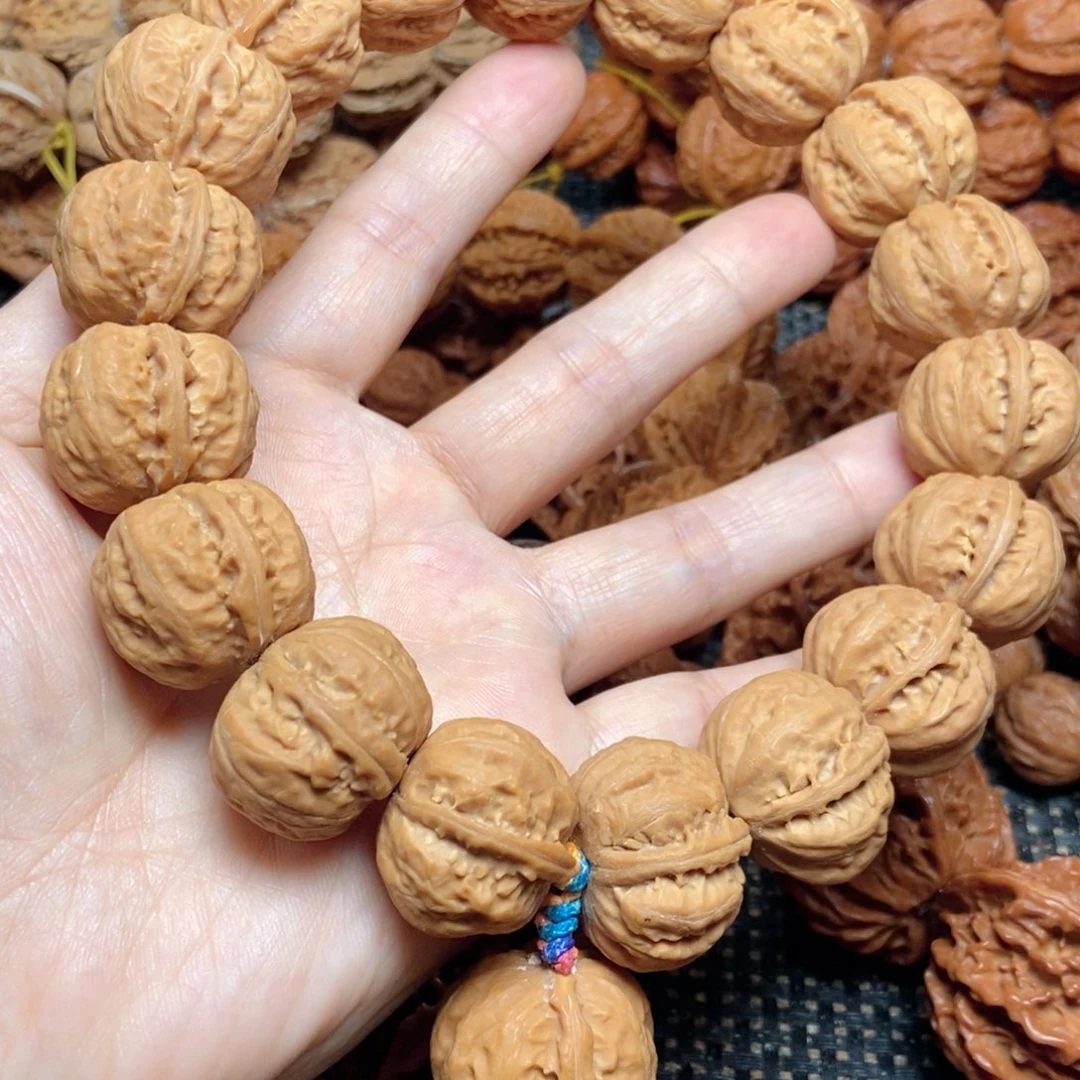 手串文玩核桃粗筋磨盘