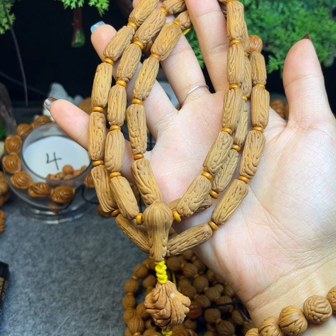 F****手串桃核桃核脖挂