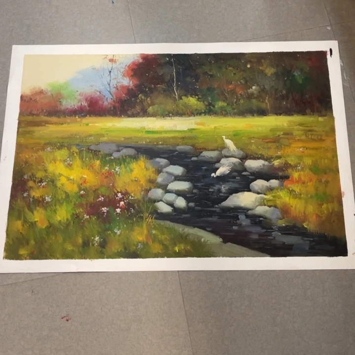 油画油画作品入选6090