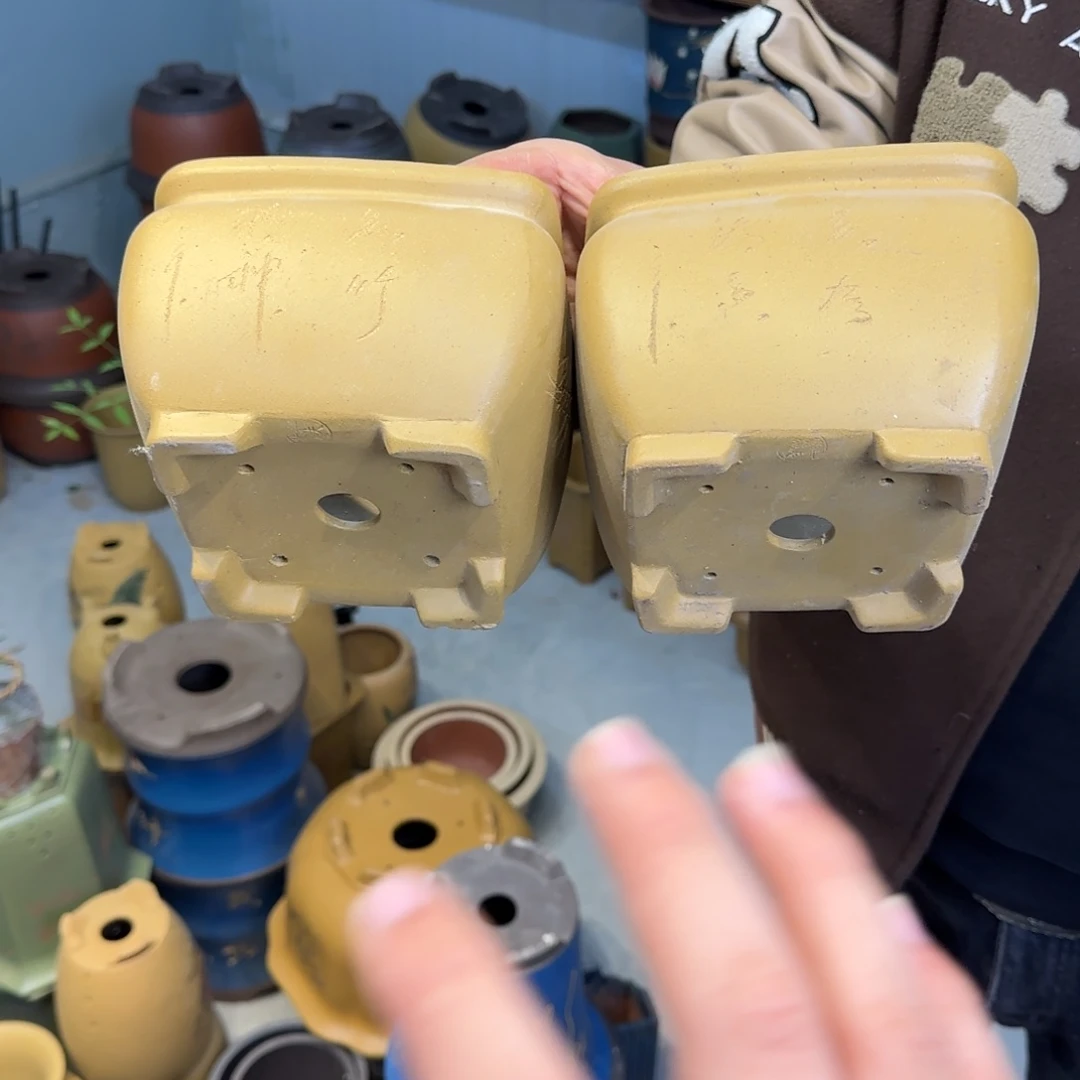 紫砂花盆瑕疵和瑕疵