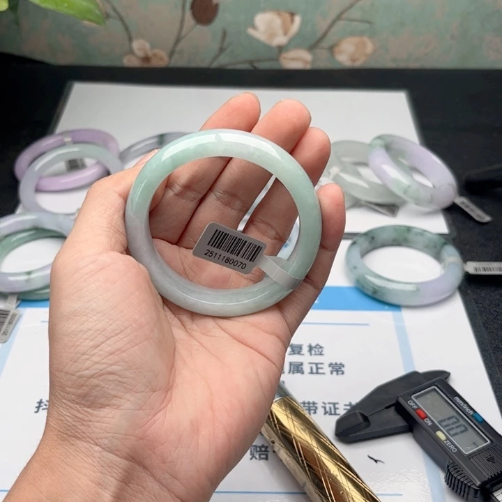 未镶嵌手镯翡翠56 44