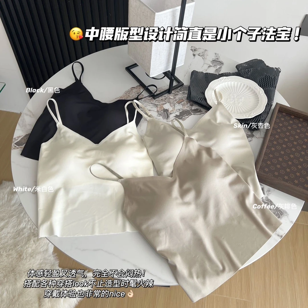 新款法式内衣薄款性感镂空蕾丝后背一体式吊带抹胸裹胸文胸7113