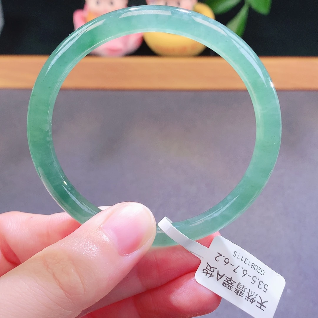 翡翠未镶嵌手镯天然翡翠