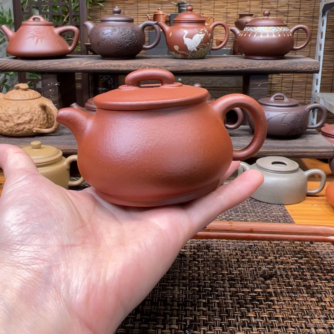 茶壶紫砂宜兴原矿紫砂手工制180