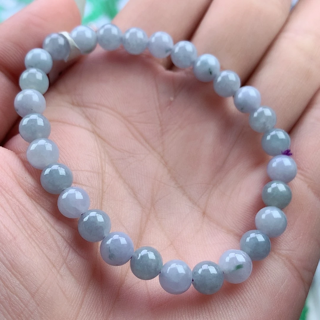 未镶嵌手链翡翠手串