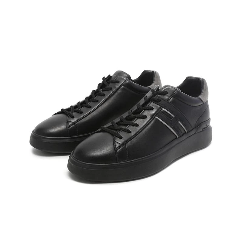 未使用 HOGAN 男士系带休闲厚底运动鞋板鞋HXM5800DV42Q3L