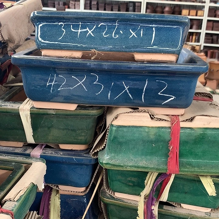 紫砂花盆   紫砂微瑕清货长方