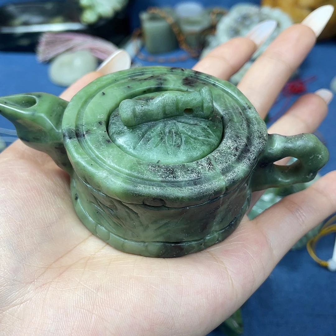 和田玉（糖玉）珠宝奇石未镶嵌重**锋