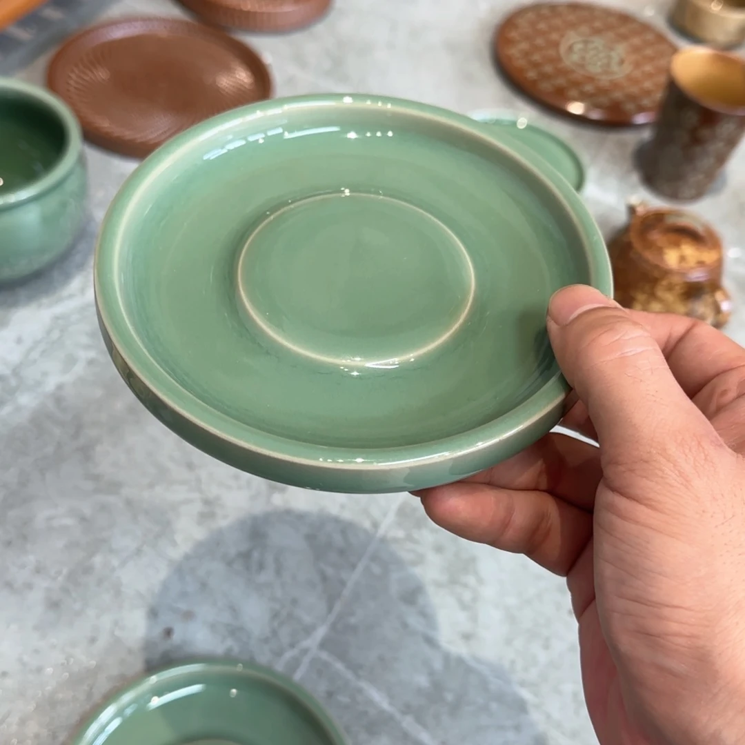 小金茶具青瓷茶器