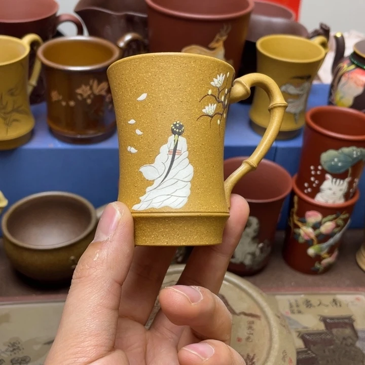 紫砂茶杯紫砂主人杯