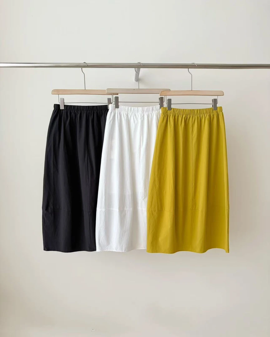 温柔瑶-抹茶蛋#休闲显瘦宽松花苞伞裙#041（裙长82）