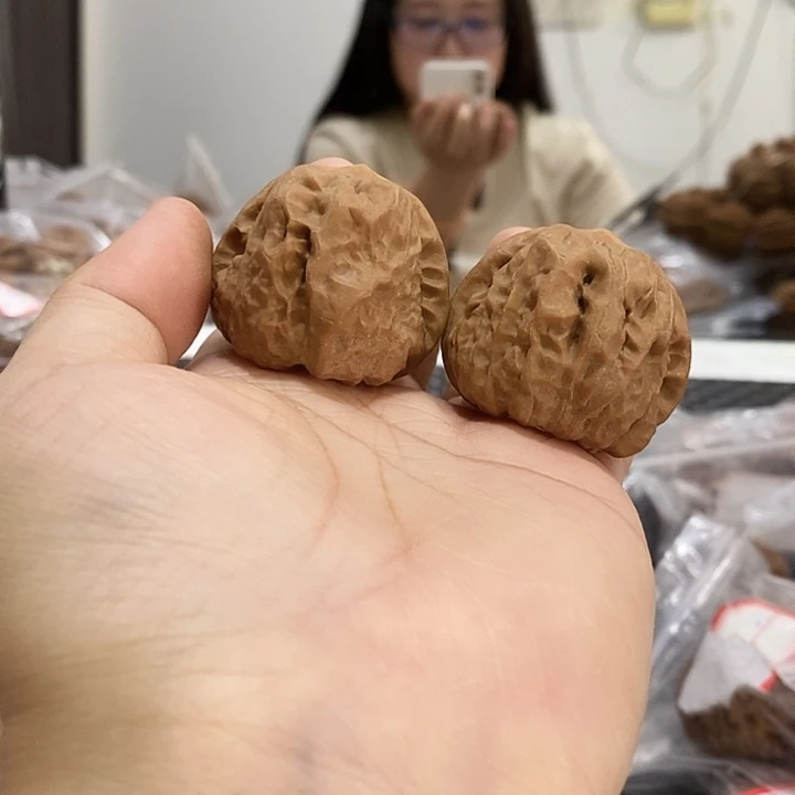 文玩核桃吊坠蛤蟆39有修