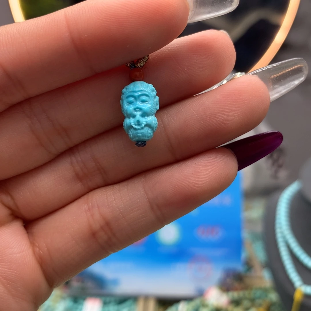 绿松石挂件未镶嵌